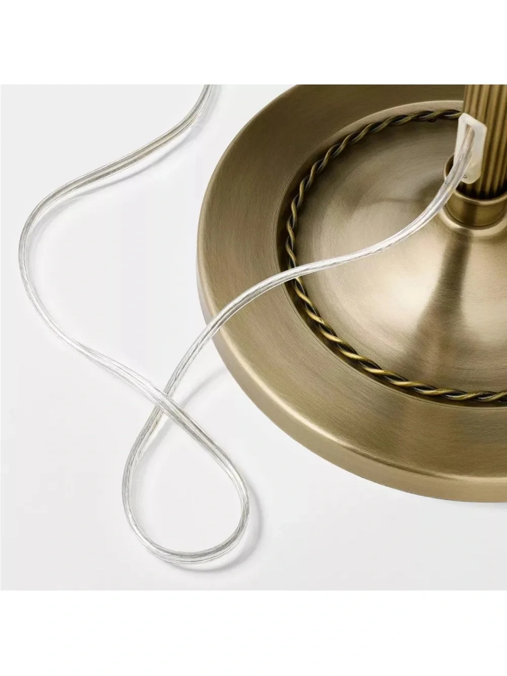 Fluted Brass Floor Lamp - Threshold designed with Studio McGee